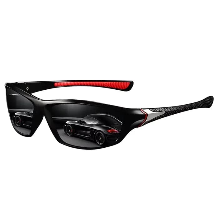 Lunettes de soleil de sport vintage avec chaîne pour hommes et femmes