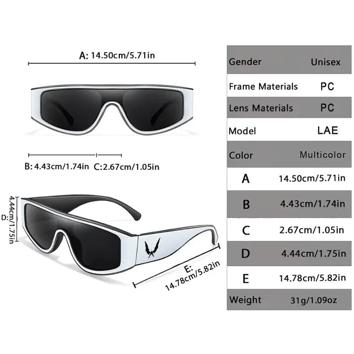 Lunettes de soleil tendance TAMWY pour hommes et femmes