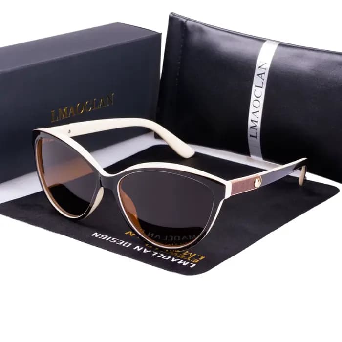 Nouveau 2024 femmes lunettes de soleil polarisées de luxe mode oeil de chat dames Vintage marque concepteur femme