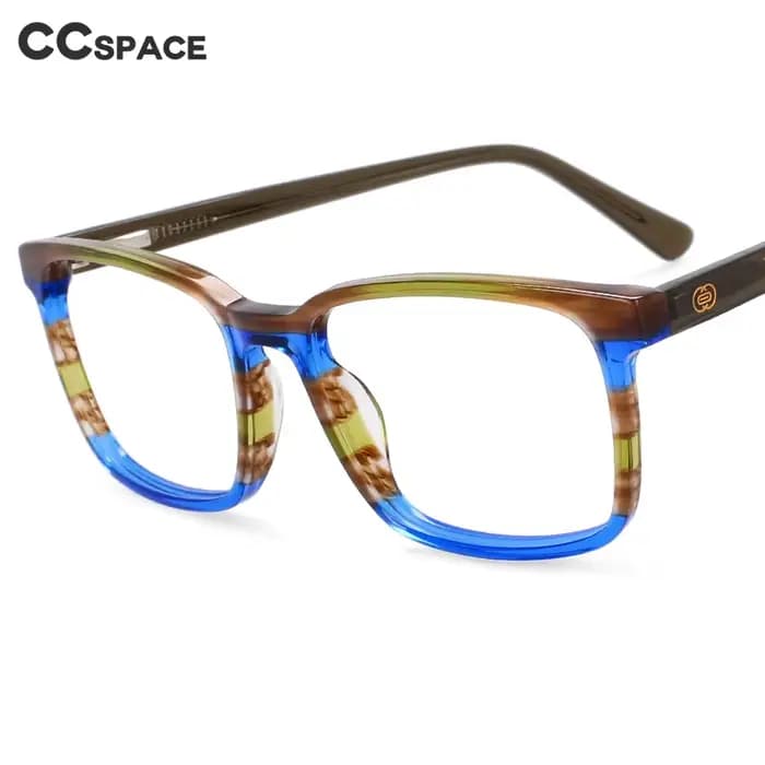 Lunettes rétro en acétate pour homme et femme