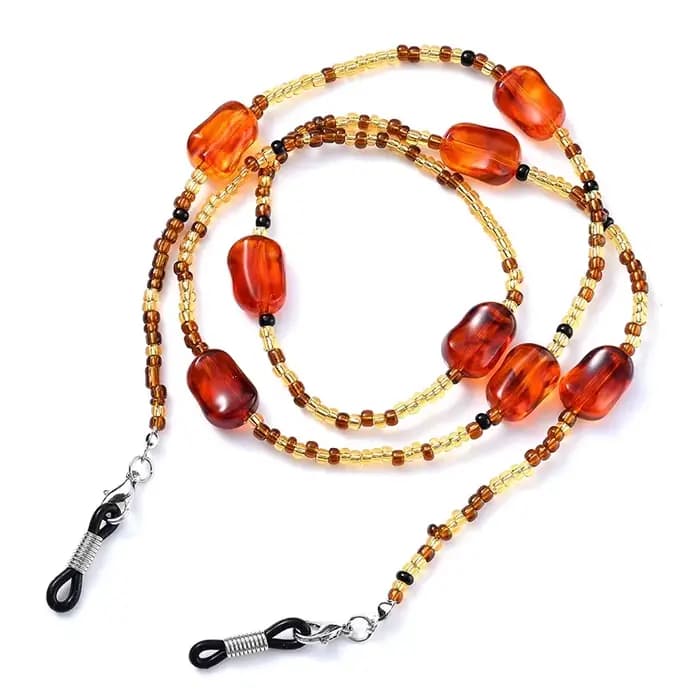 JOWomen-Lunettes de soleil en verre ambré pour femme