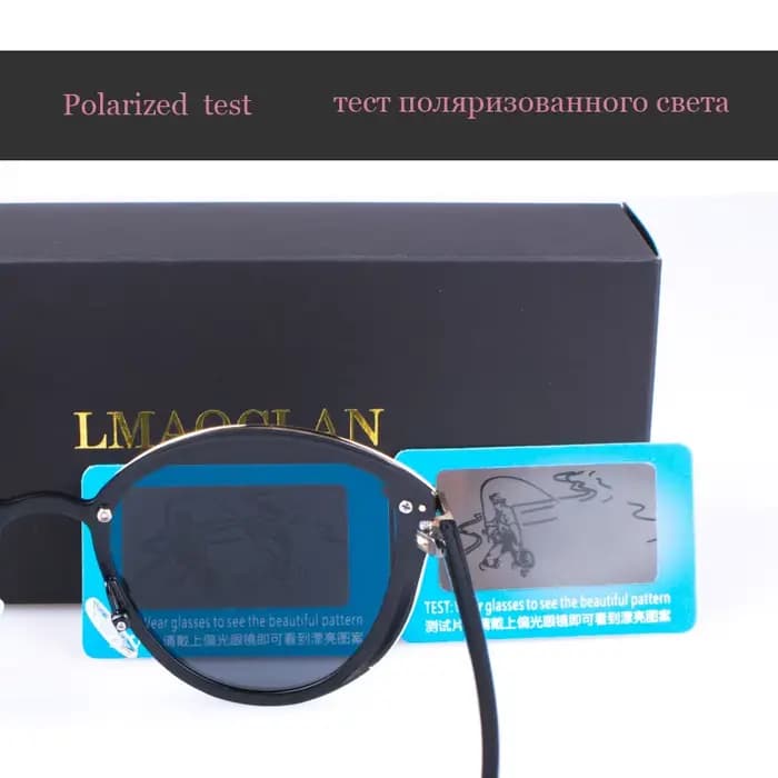 Lunettes de soleil polarisées œil de chat pour femme