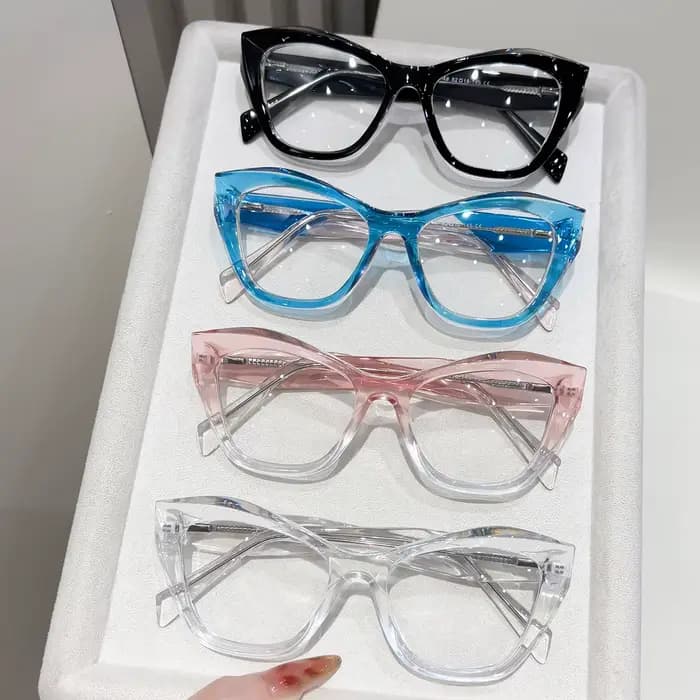 Lunettes géométriques élégantes