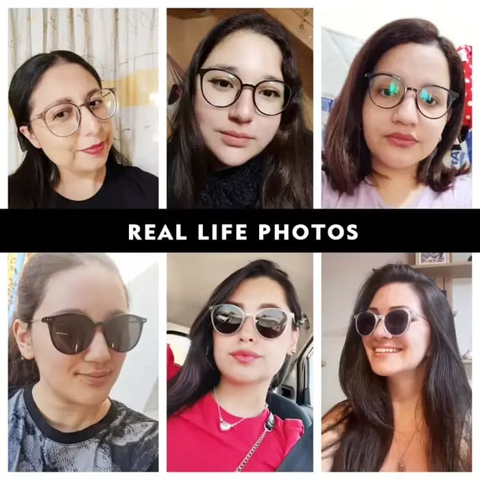 O-Q CLUB réinitialisation magnétique sur lunettes femmes conduite ycin ised ronde optique myopie