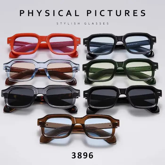 UVLAIK 2026 Lunettes de soleil vintage pour femmes et hommes