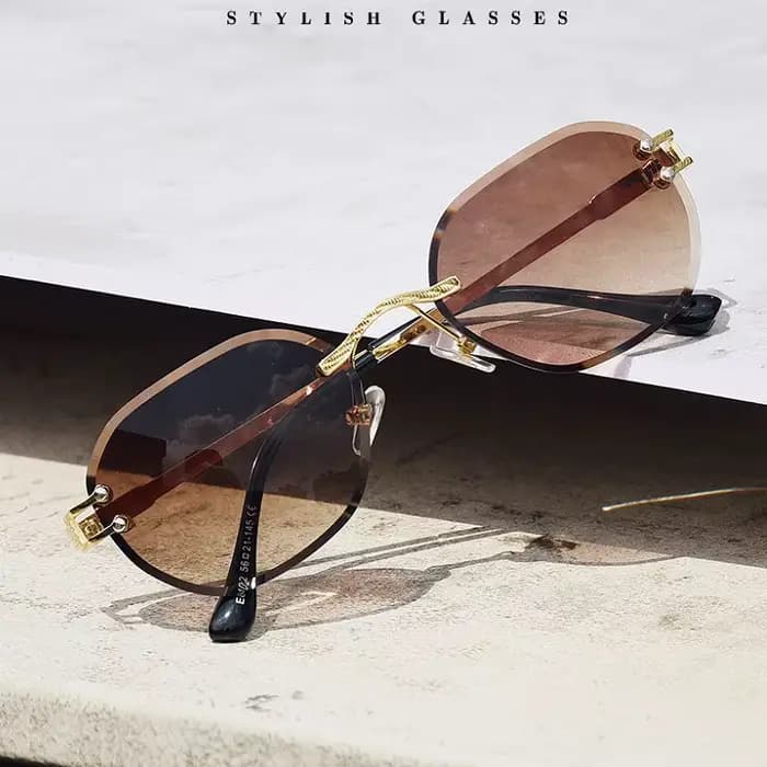 Lunettes De soleil sans monture pour femmes