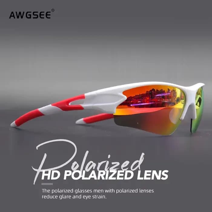 Lunettes de soleil de sport pour hommes et femmes – Protection UV400 semi-sans monture pour baseball