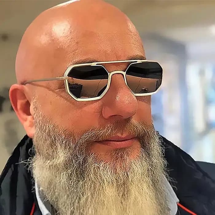 Lunettes De soleil en métal pour hommes