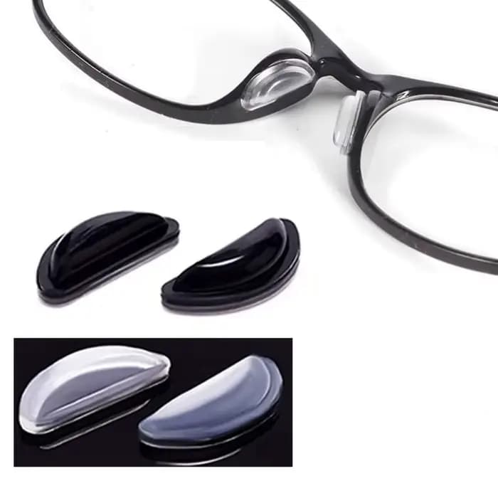 20 paire/ensemble D forme bâton sur Supports nasaux Invisible anti-dérapant lunettes plaquettes nasales accessoires