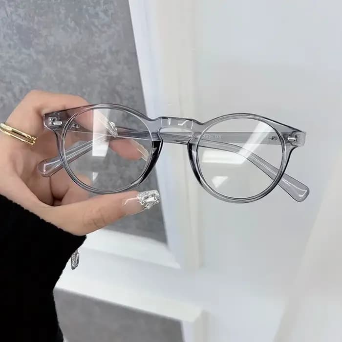 Lunettes circulaires Vintage de styliste pour femmes et hommes