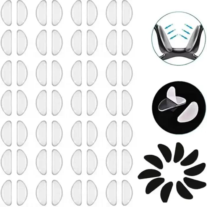10/20 pièces plaquettes nasales pour lunettes