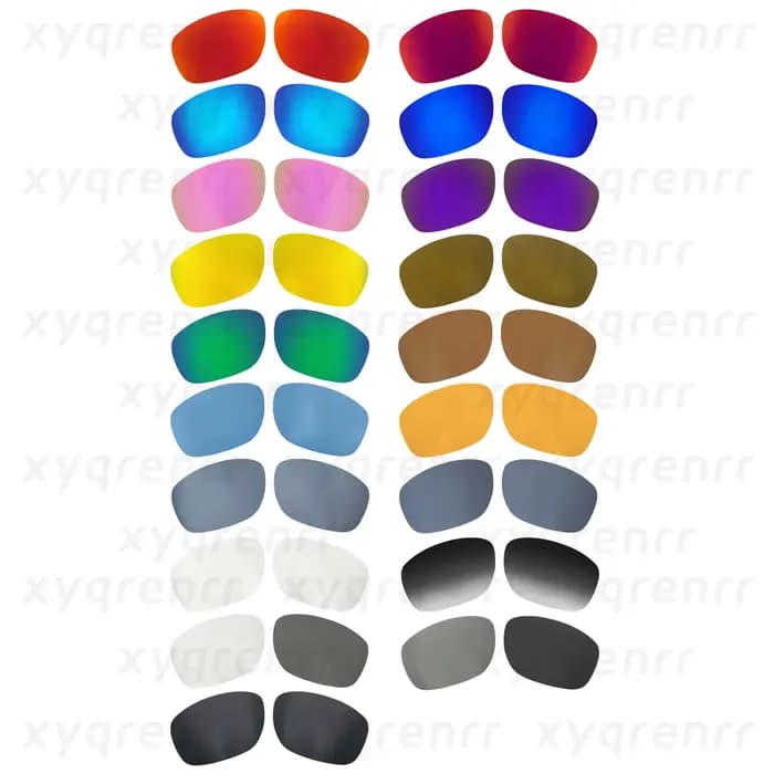 Lentilles de remplacement polarisées xyqrenrr pour lunettes de soleil Oakley Ten X OO9128