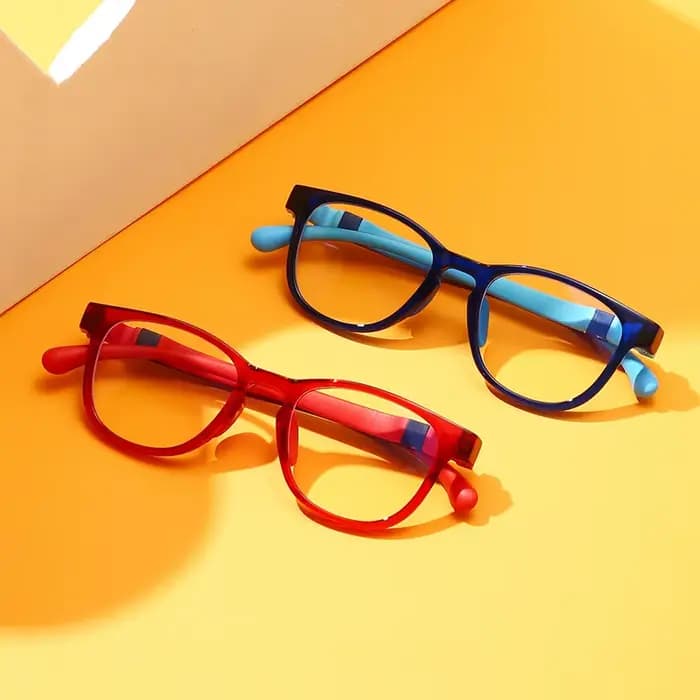 Lunettes de sécurité ultra-légères en silicone pour garçon et fille