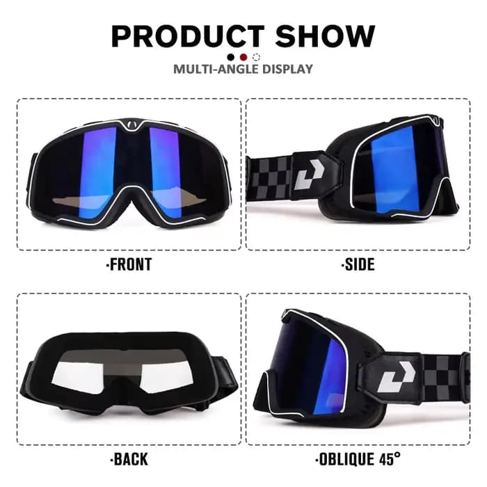 Lunettes d'équitation Vintage