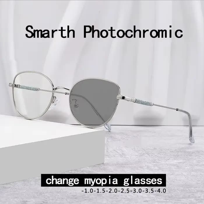 Monture de lunettes pour chat à verres photochromiques