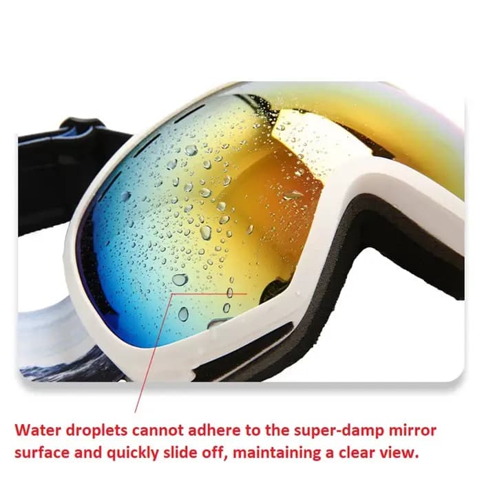 Lunettes de Ski OTG Protection UV hiver neige