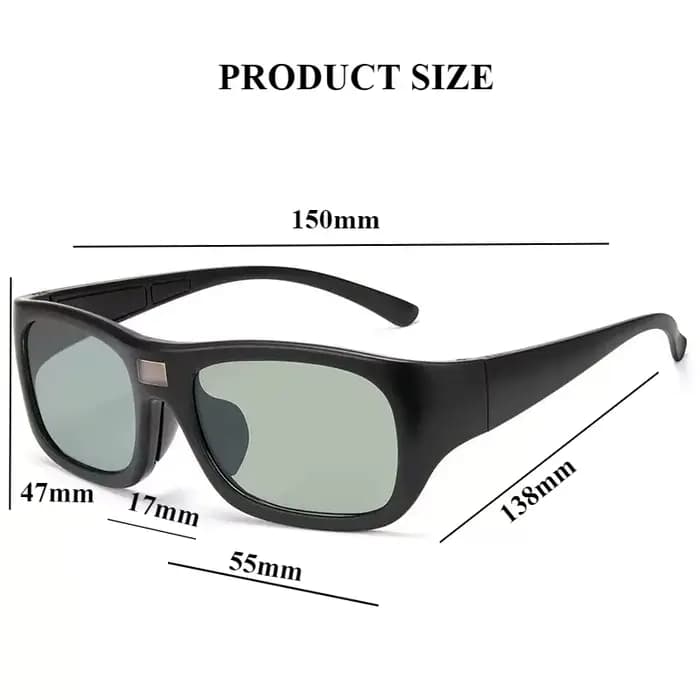 Sports Riding 0.1s lunettes de soleil photochromiques intelligentes pour hommes TR90 changement de couleur lentille