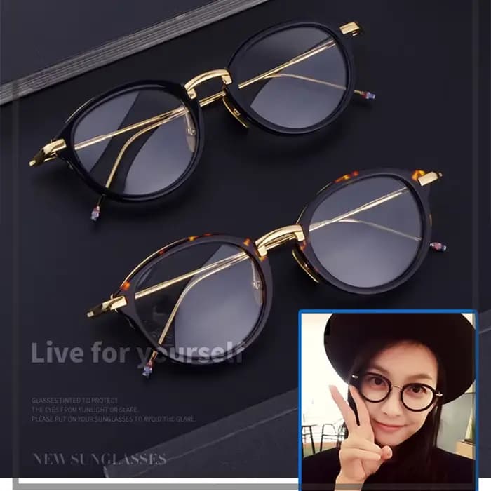 Marque Design Vintage lunettes rondes cadre femmes haute qualité