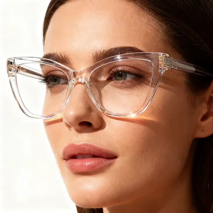 Lunettes léopard de luxe pour femmes