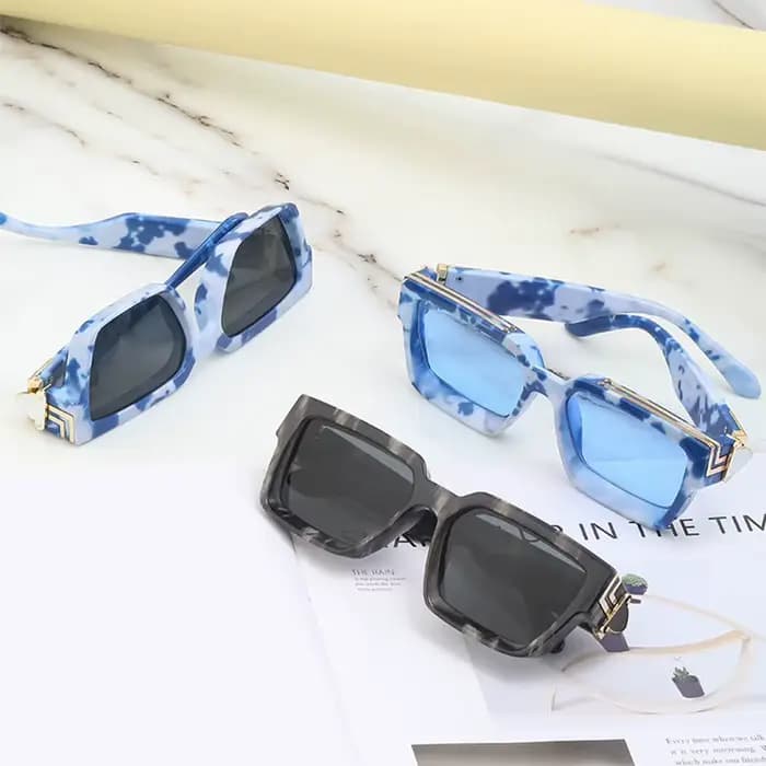 Lunettes De soleil carrées De luxe pour hommes et femmes