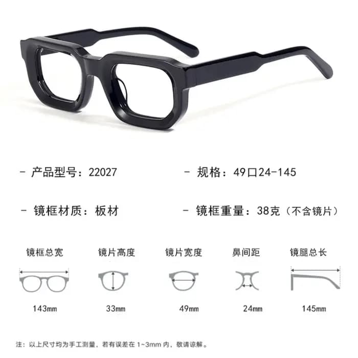 Acétate lunettes cadre hommes clair démonstration lentilles femmes bonne qualité