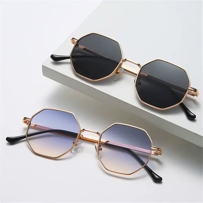 Lunettes de soleil carrées rétro pour hommes et femmes