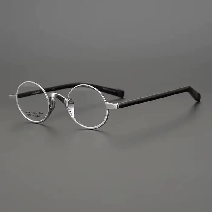 Marque japonaise Lennon titane lunettes rondes hommes lecture femmes à la main ultra-léger petit cadre rétro