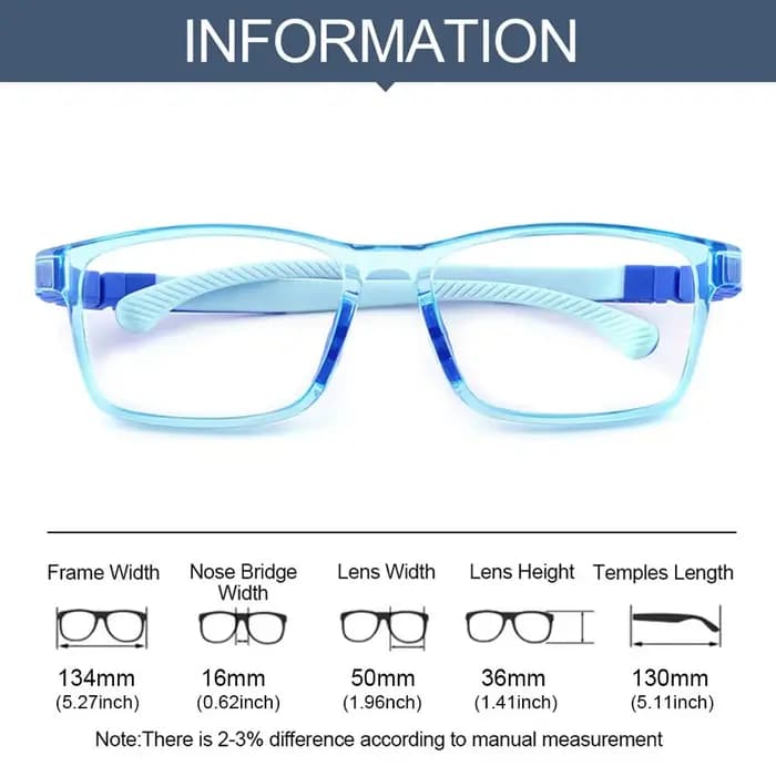 Lunettes en silicone pour enfants