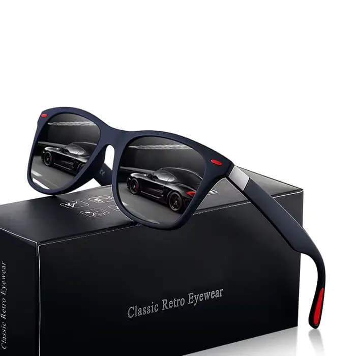Lunettes de soleil carrées classiques