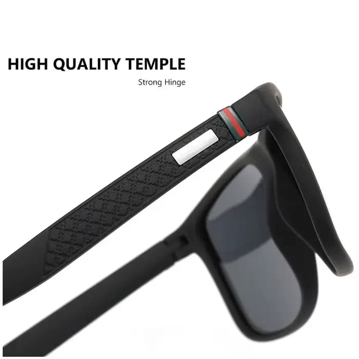 Lunettes de soleil carrées unisexes pour femmes et hommes