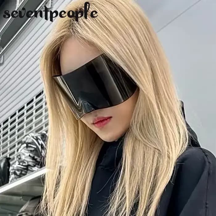 Lunettes de soleil rectangulaires unisexe 2026 de luxe