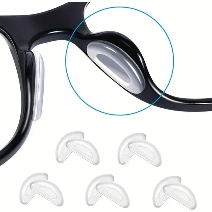 Coussinets adhésifs pour lunettes