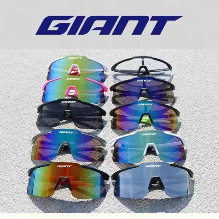 Lunettes de cyclisme géantes