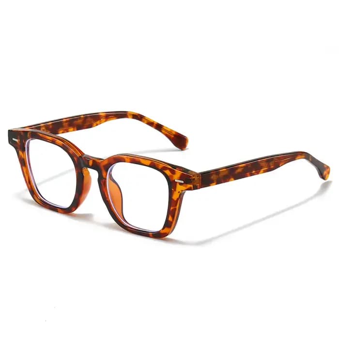 Monture de lunettes carrée rétro années 80