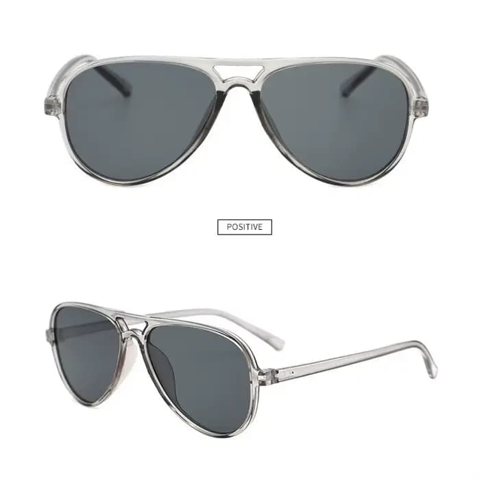 Lunettes de soleil miroir rétro ultralégères et légères
