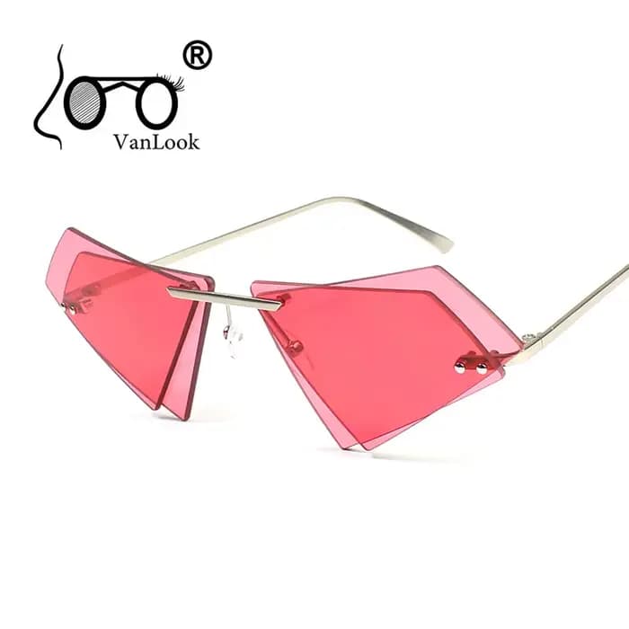 Lunettes de soleil en cristal femmes hommes