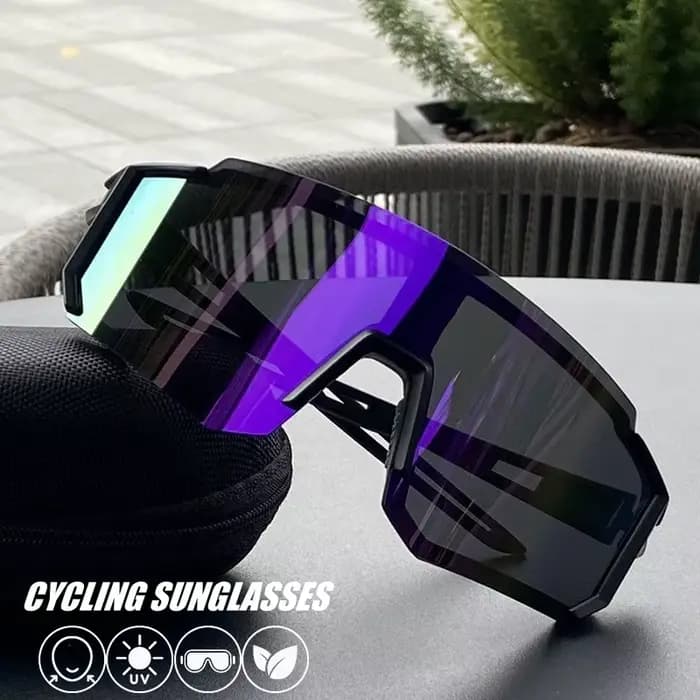 Lunettes de soleil de cyclisme de styliste pour hommes