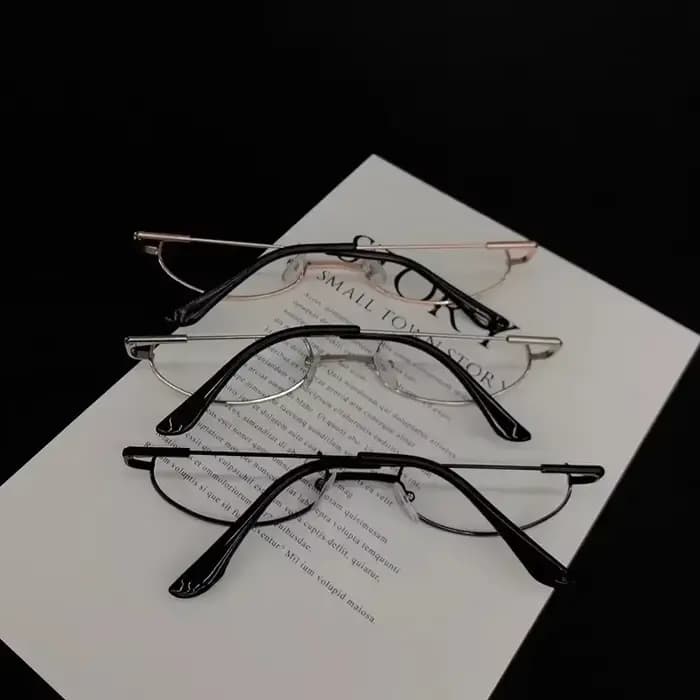 Lunettes de cosplay bidimensionnelles Anime