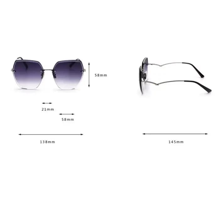 Nouvelles lunettes de soleil marron surdimensionnées 2025 mode nuances carrées pour femmes grand cadre Vintage rétro