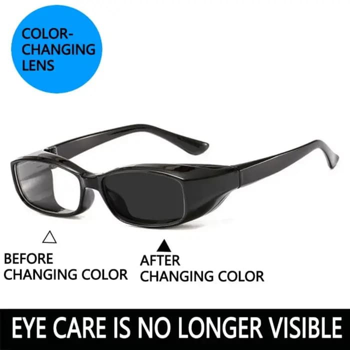 Lunettes de cyclisme rétro photochromiques anti-éclaboussures