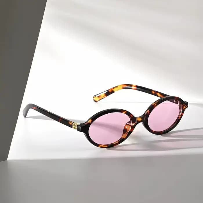 Lunettes de soleil ovales rétro pour hommes et femmes