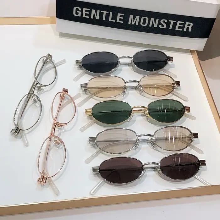 GENTLE MONSTER LOLOS – lunettes de soleil avec monture en alliage Uv400 pour hommes et femmes