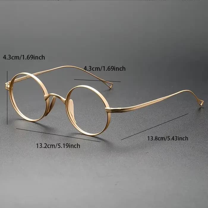 Lunettes de presbytie à monture ronde rétro pour hommes et femmes