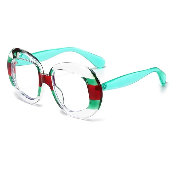 Marque de luxe lunettes rondes femmes