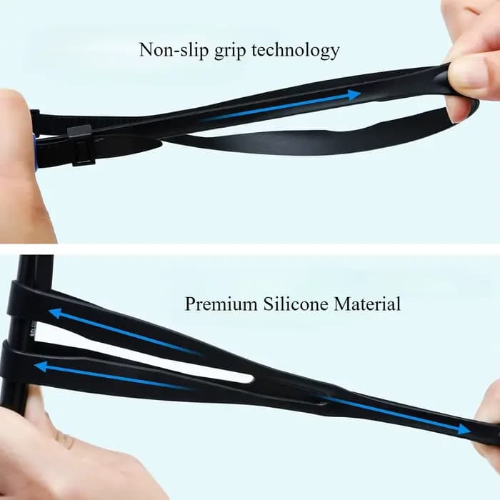 Lunettes de natation antibuée pour adultes et jeunes