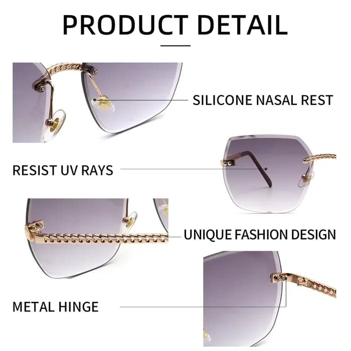 NONOR – lunettes de soleil polarisées Vintage pour femmes