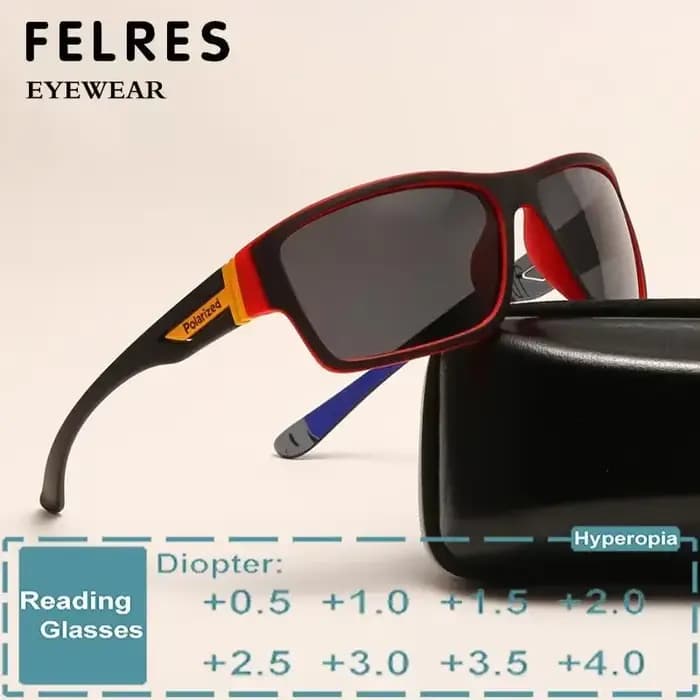 Sport noir Prescription lunettes de lecture