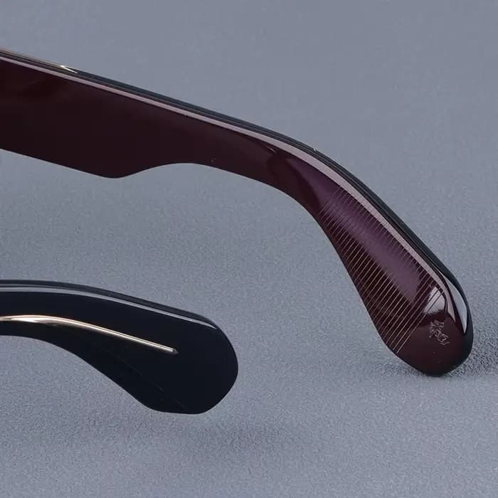JMM INS Enzo actate lunettes de soleil carrées pour hommes et femmes marque de créateur faite à la main au japon