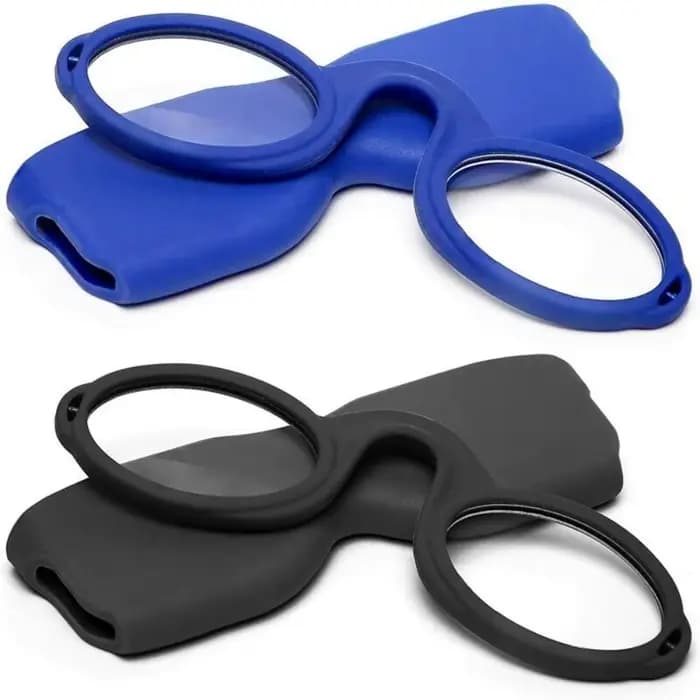 Pince-nez Mini lunettes de lecture avec étui unisexe lecteurs
