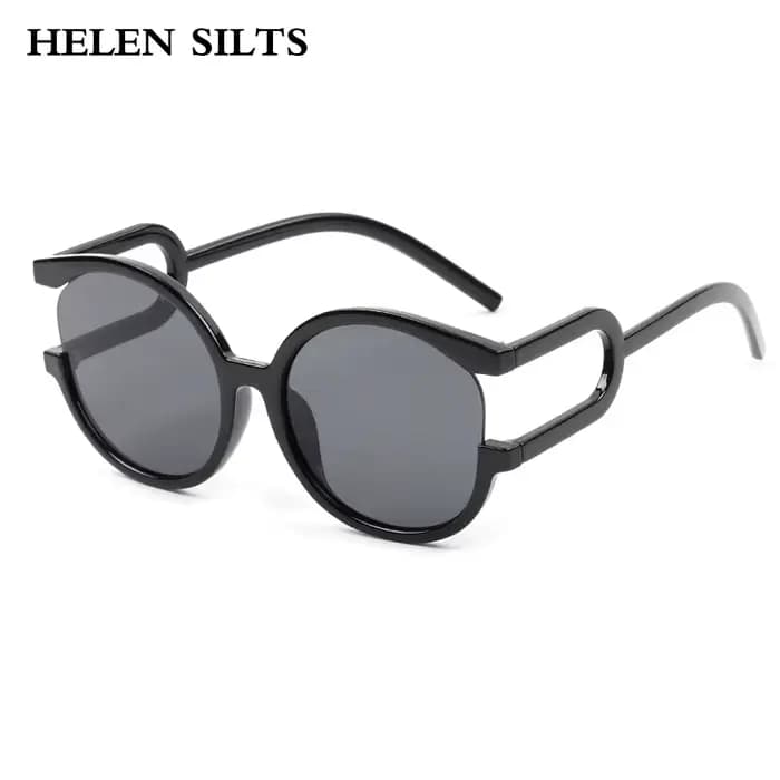 Lunettes de soleil rondes rétro UV400